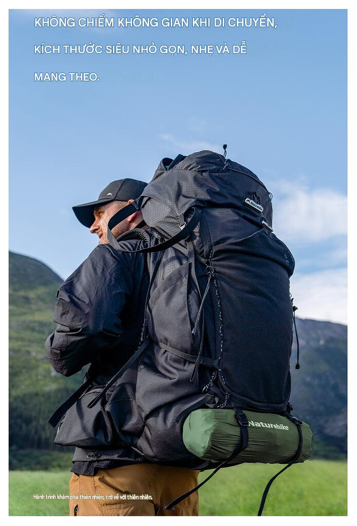 Đệm hơi naturehike fc01 bơm chân cnk2550ws019 1-2 người Thảm ngủ bơm hơi chống ẩm naturehike