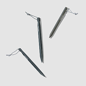 Trọng lượng siêu nhẹ chỉ 7. 4g của cọc lều leo núi siêu nhẹ bản 15cm