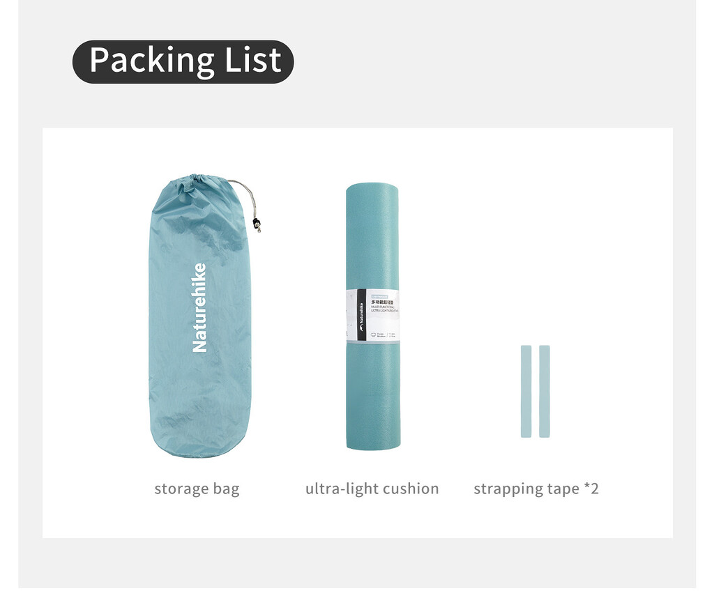 Thấm của thảm ngủ cắm trại pe naturehike