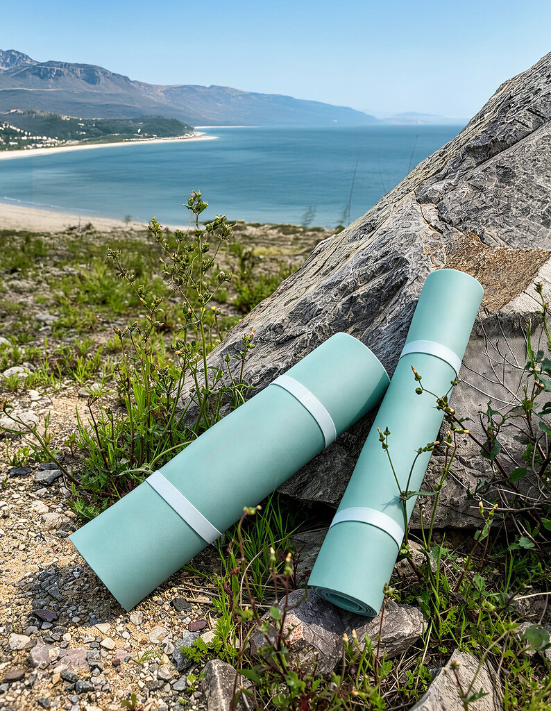 Đai buộc cố định và túi đựng ngoài đi kèm thảm xốp cuộn dã ngoại naturehike