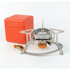 bếp ga xếp gọn chắn gió du lịch cắm trại dã ngoại