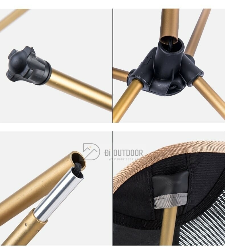 Ghế xếp cắm trại naturehike - nh15y012-l Ghế xếp gọn câu cá cắm trại naturehike chính hãng